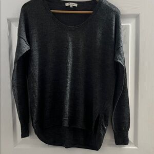 Madewell Charcoal Gray Crew Neck Sweater